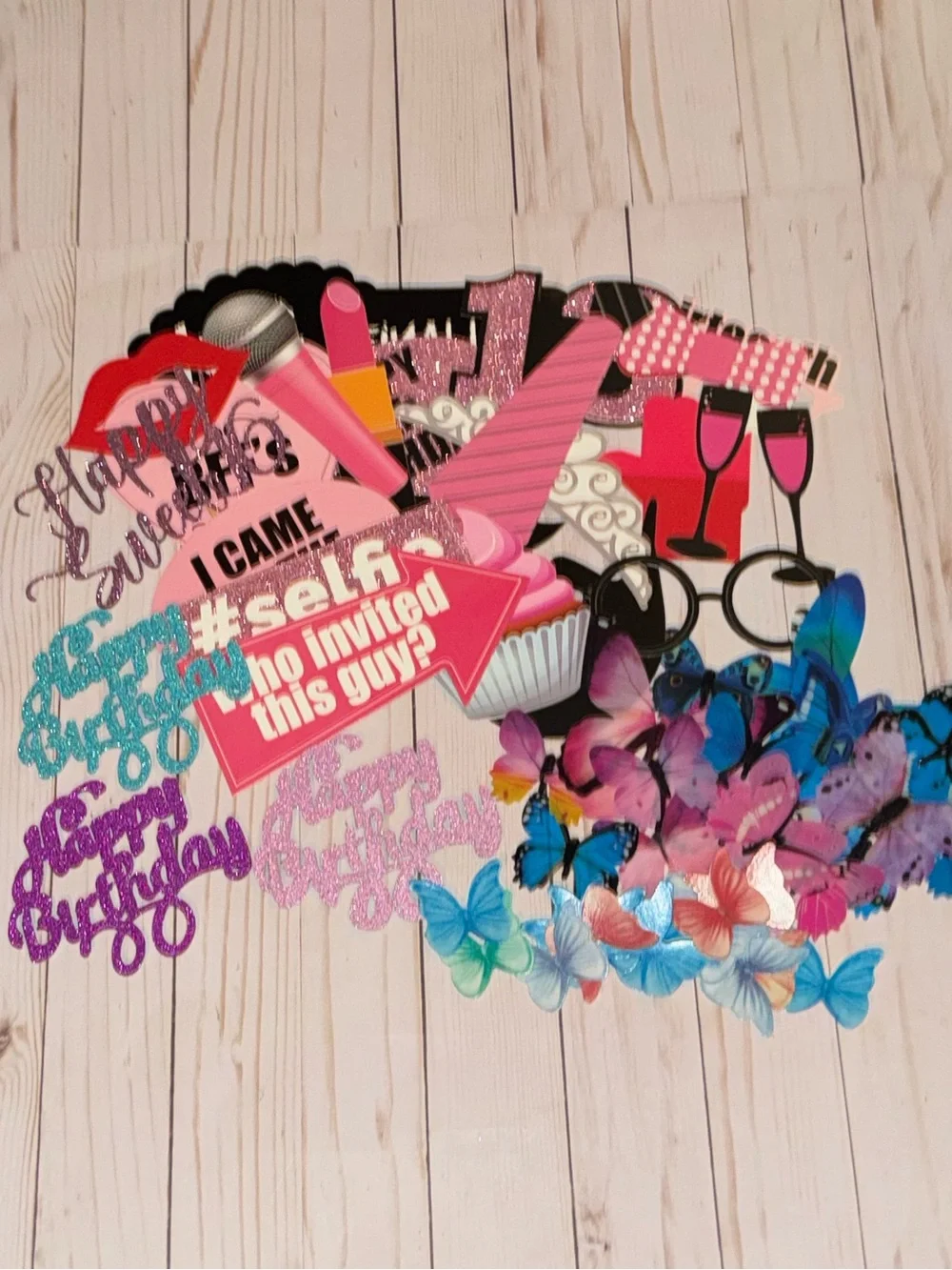 Girls birthday party accessories